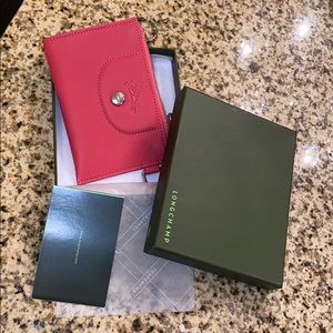 Women's Longchamp Coin Purse w/ Key Ring